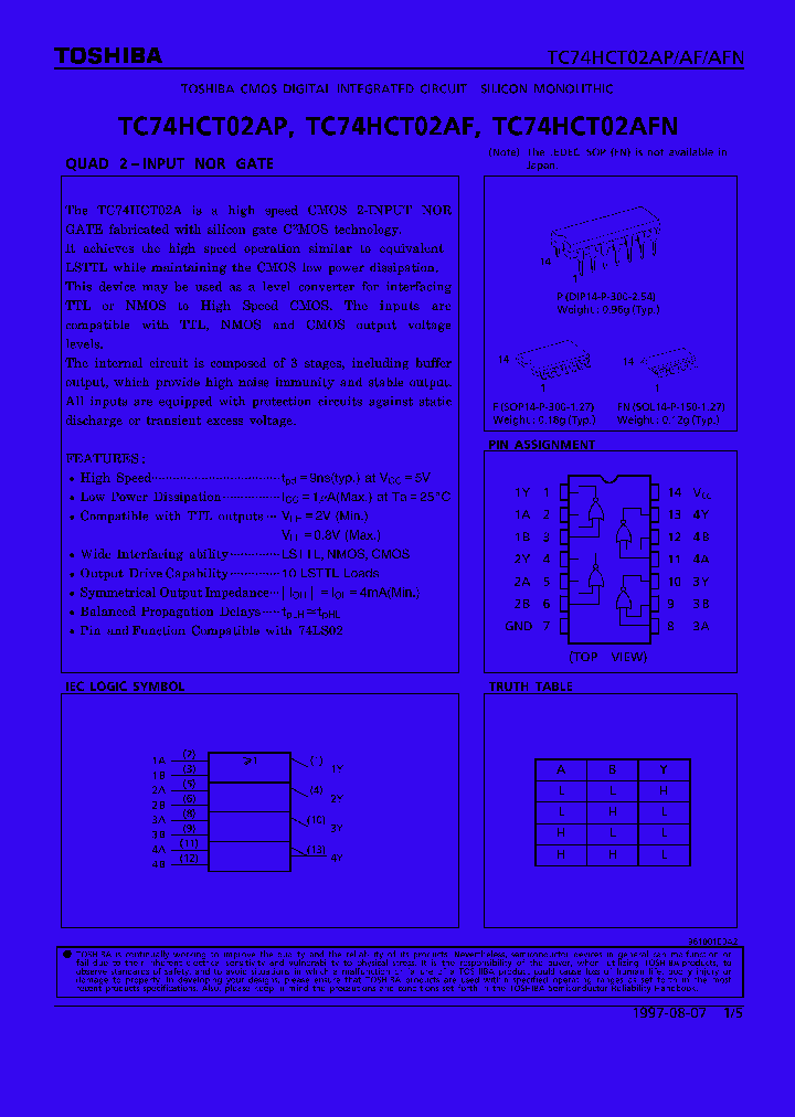 TC74HCT02AF_99558.PDF Datasheet