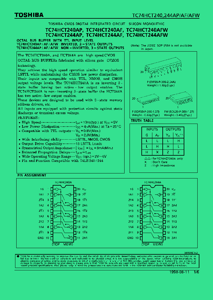 TC74HCT240AF_100345.PDF Datasheet