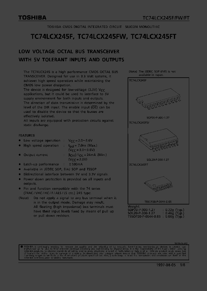 TC74LCX245FT_189298.PDF Datasheet