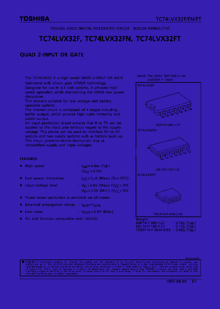 TC74LVX32F_19972.PDF Datasheet