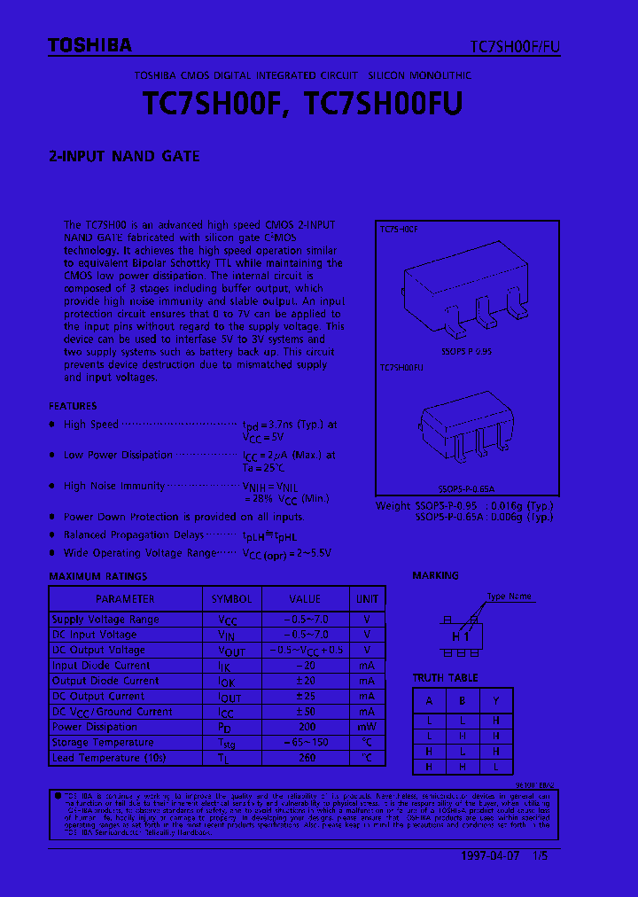 TC7SH00_36879.PDF Datasheet