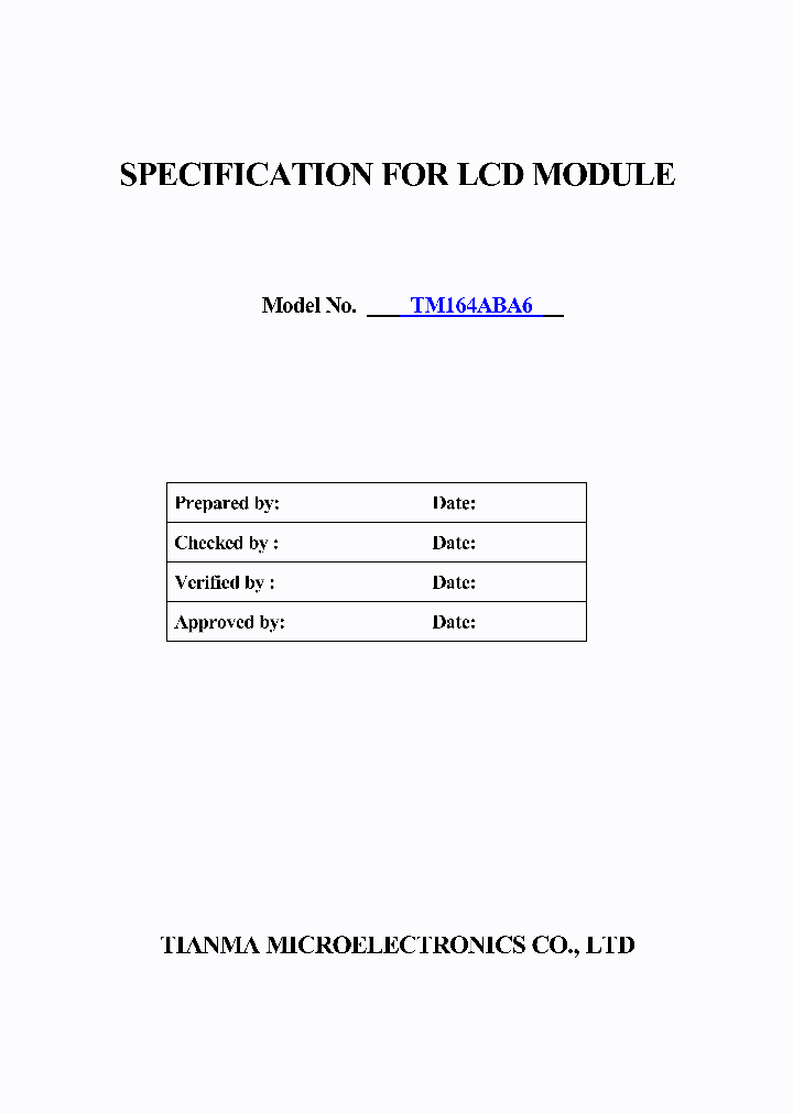 TM164ABA_66324.PDF Datasheet