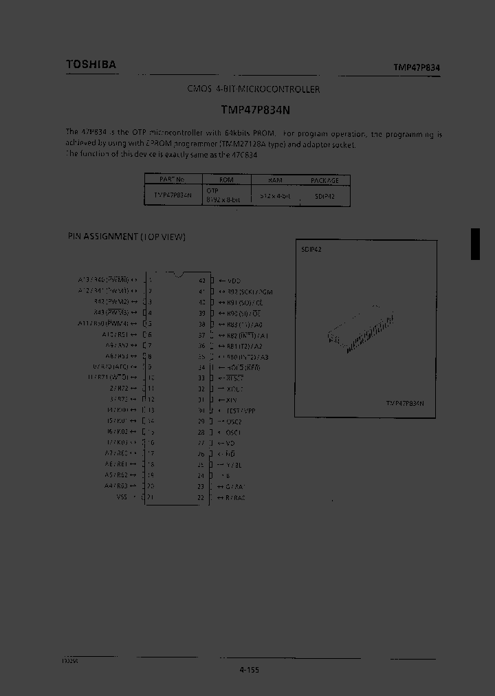 TMP47P834_126724.PDF Datasheet