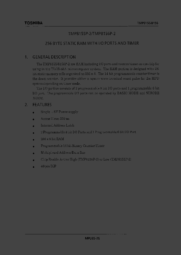 TMP8156P-2_134111.PDF Datasheet