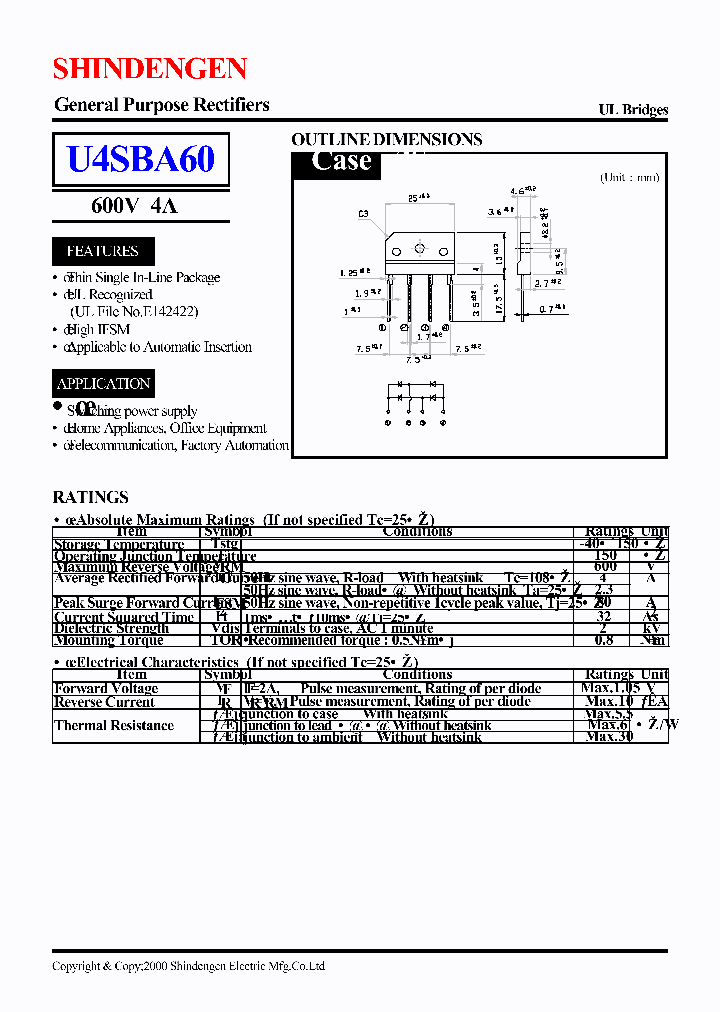 U4SBA60_62737.PDF Datasheet