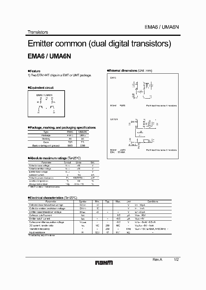UMA6N_59301.PDF Datasheet