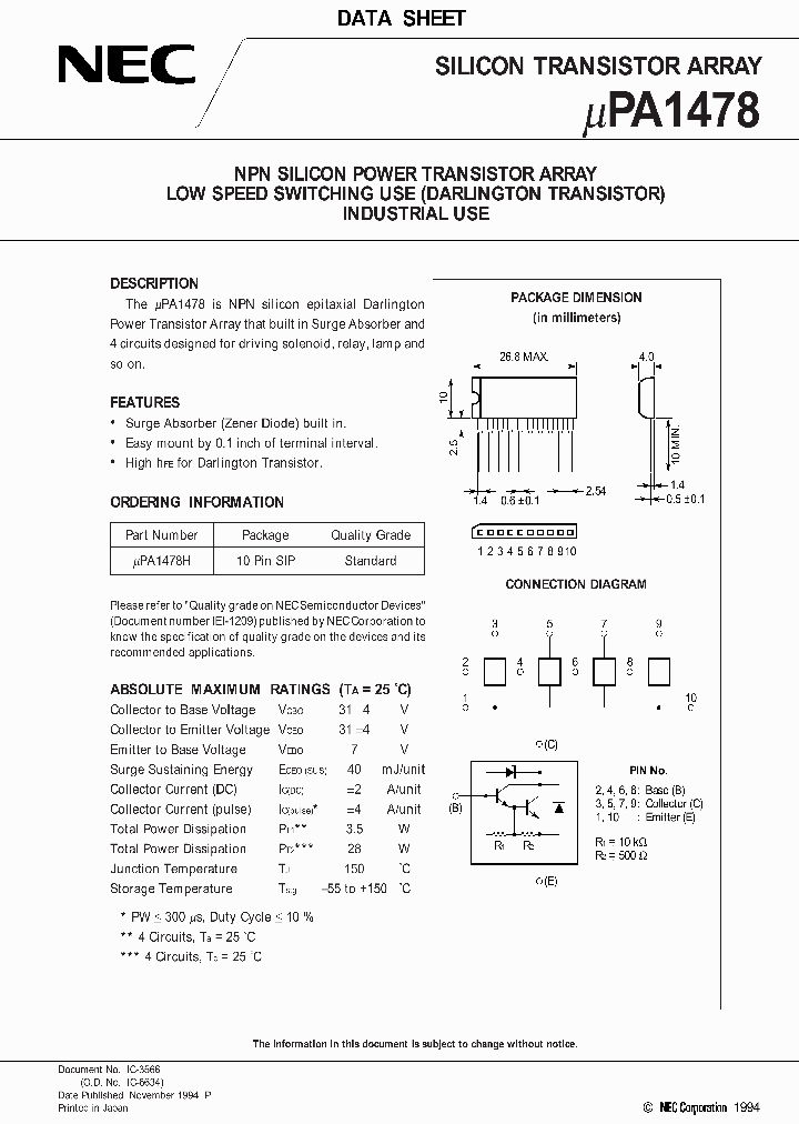 UPA1478_108954.PDF Datasheet