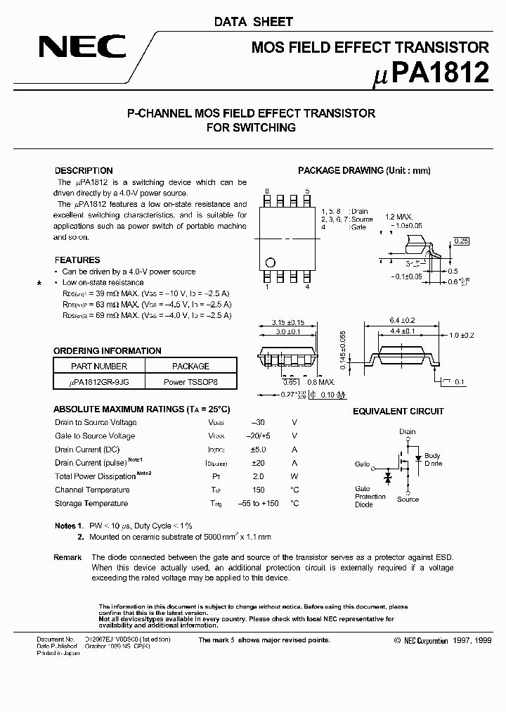 UPA1812_170921.PDF Datasheet