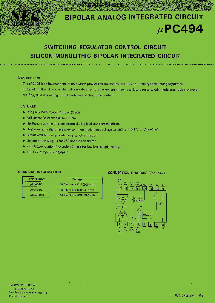 UPC494_20666.PDF Datasheet