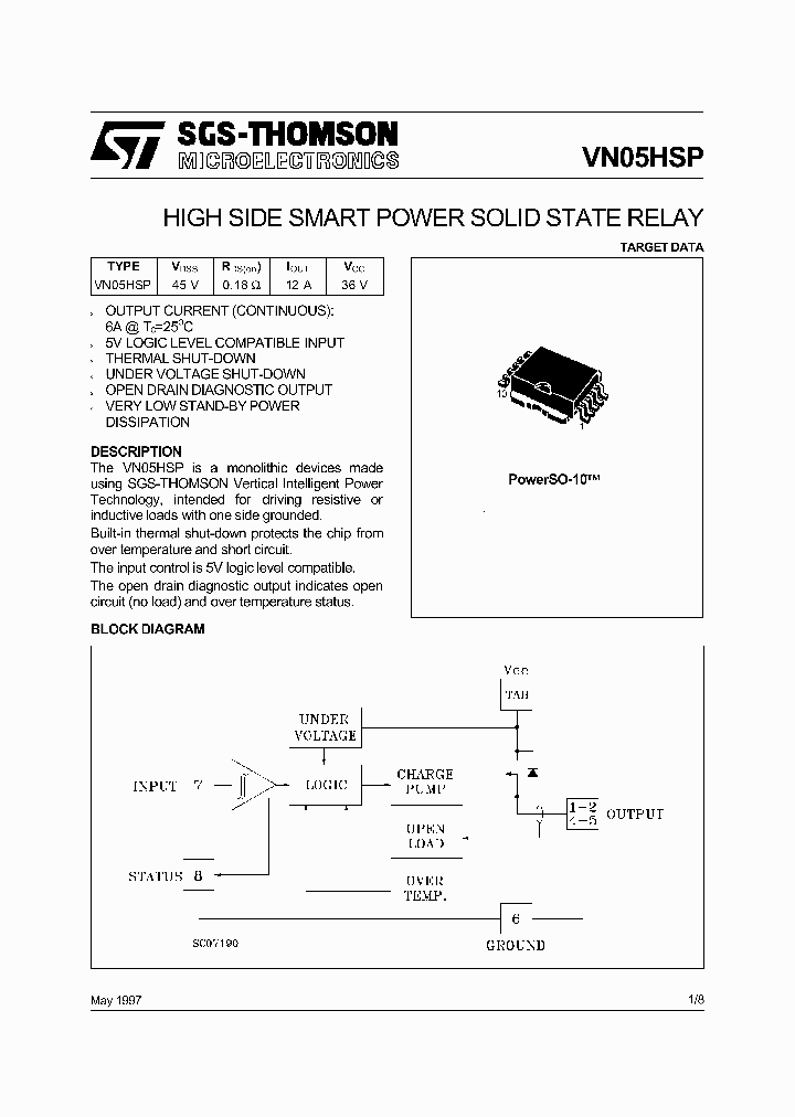 VN05HSP_54760.PDF Datasheet