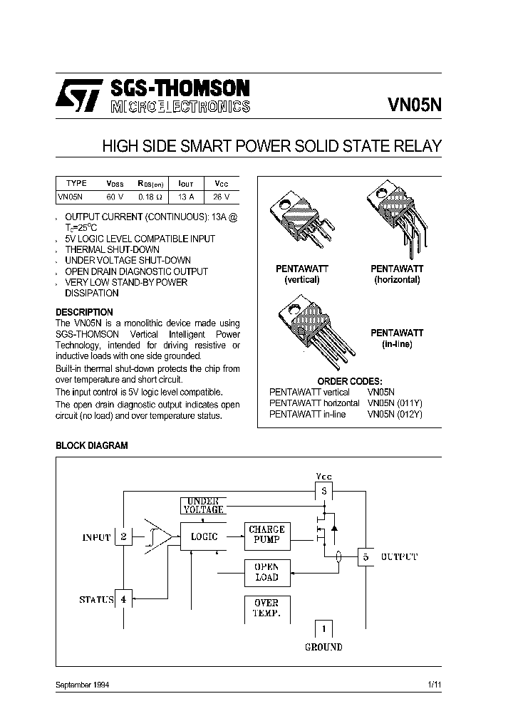VN05N_54761.PDF Datasheet