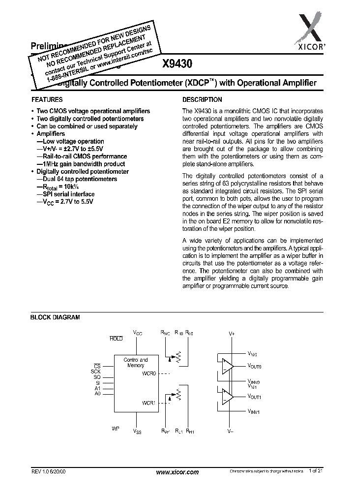 X9430_49122.PDF Datasheet