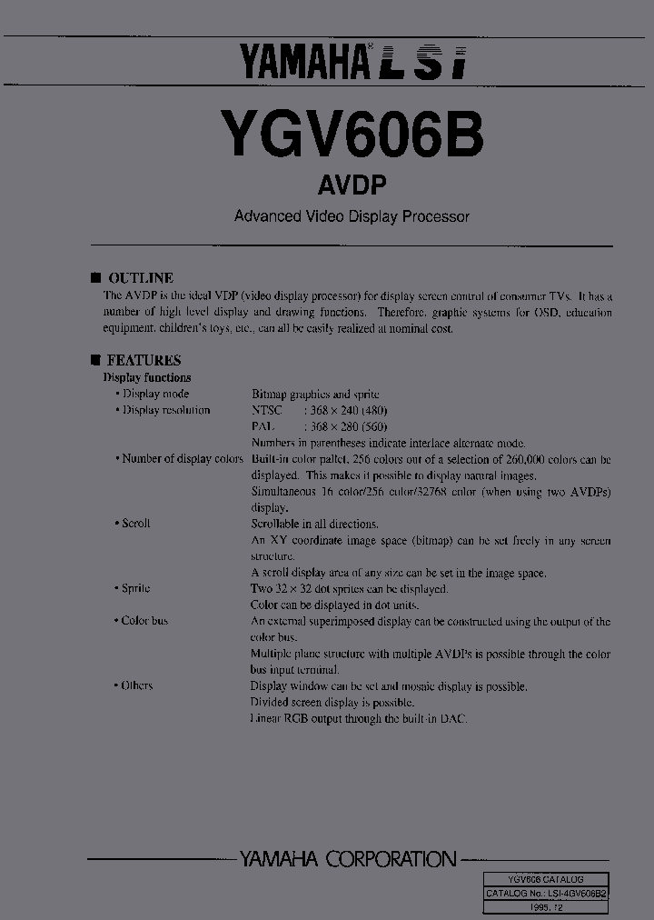 YGV606B_37389.PDF Datasheet
