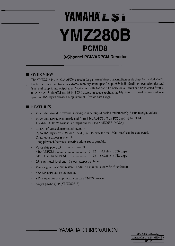 YMZ280B_34966.PDF Datasheet