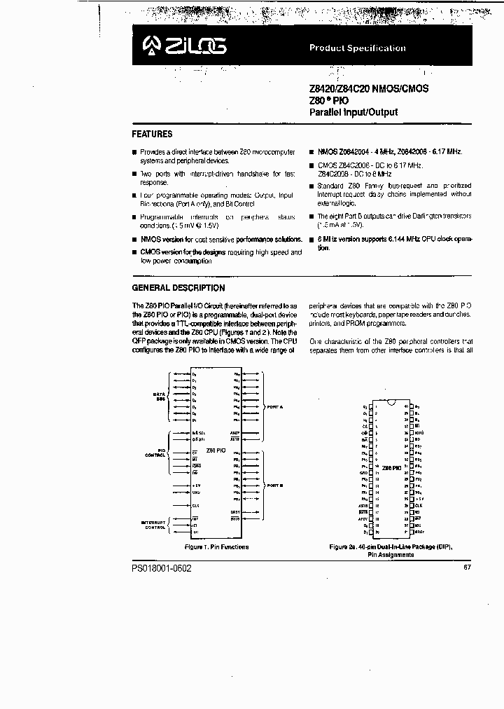 Z84C20_31358.PDF Datasheet