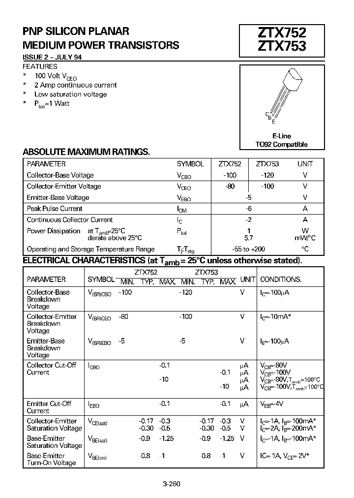 ZTX753_23129.PDF Datasheet