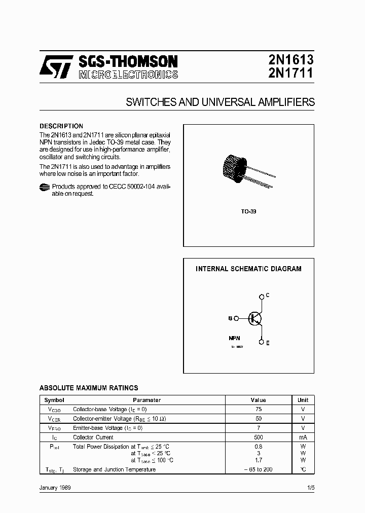 2N1613_263076.PDF Datasheet