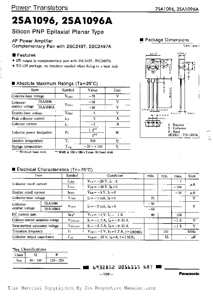 2SA1096A_291590.PDF Datasheet