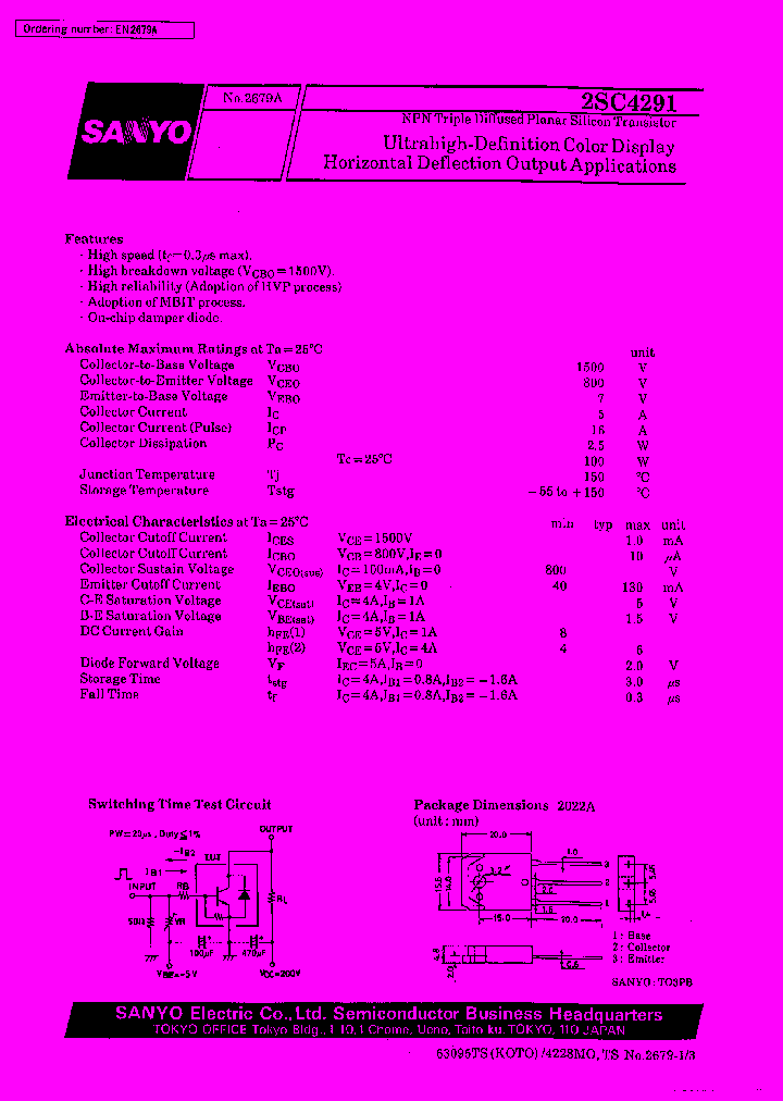 2SC4291_210367.PDF Datasheet