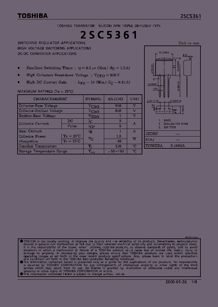 2SC5361_276587.PDF Datasheet