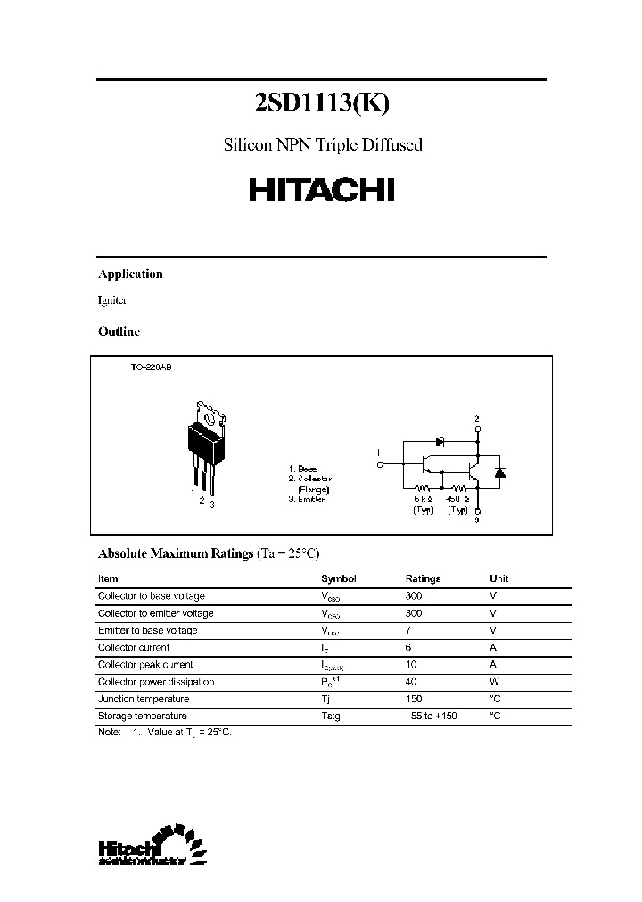 2SD1113K_286030.PDF Datasheet