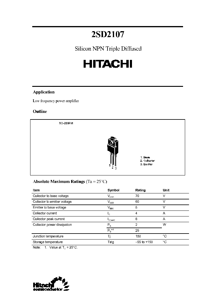 2SD2107_206998.PDF Datasheet