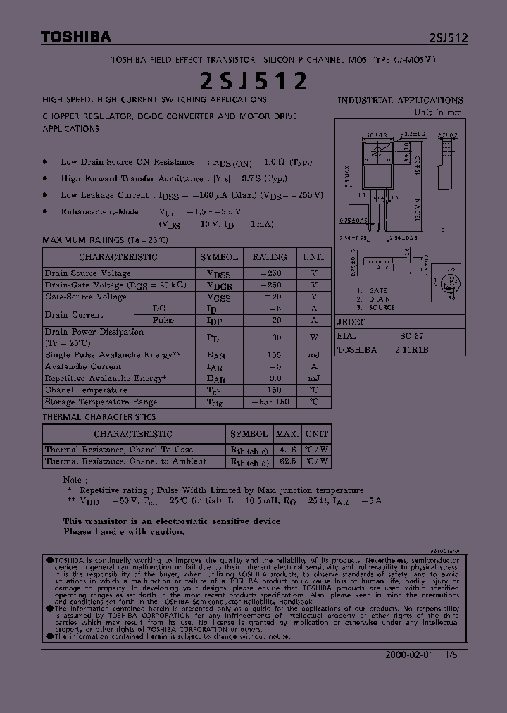 2SJ512_289140.PDF Datasheet