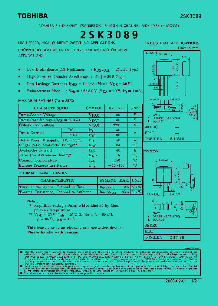 2SK3089_278944.PDF Datasheet