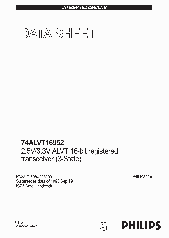 74ALVT16952_292067.PDF Datasheet