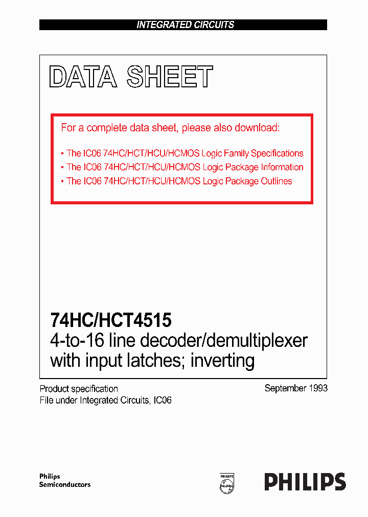 74HCHCT4515_285919.PDF Datasheet