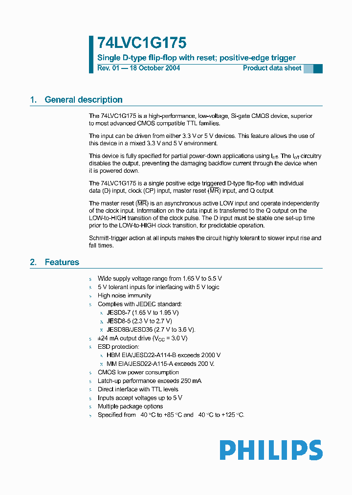 74LVC1G175_227809.PDF Datasheet