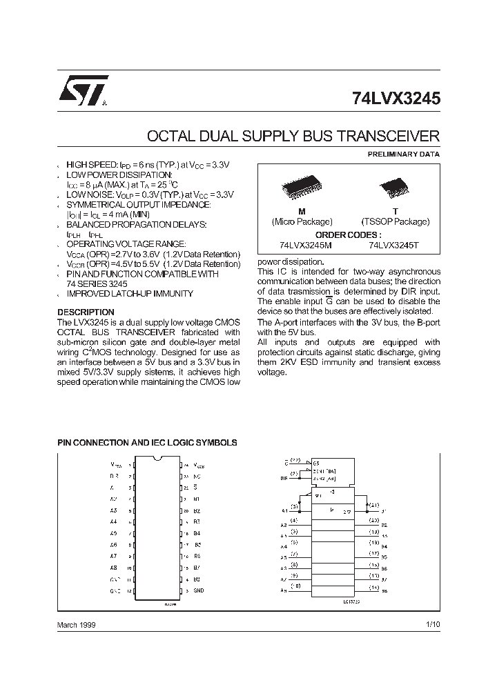 74LVX3245_276730.PDF Datasheet