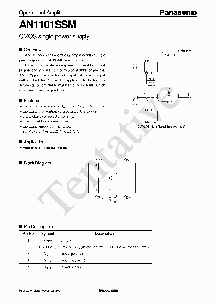 AN1101SSM_282683.PDF Datasheet