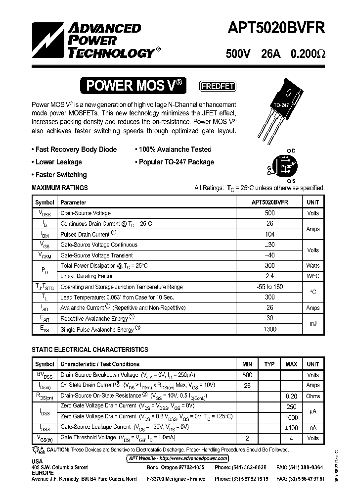 APT5020BV_288743.PDF Datasheet