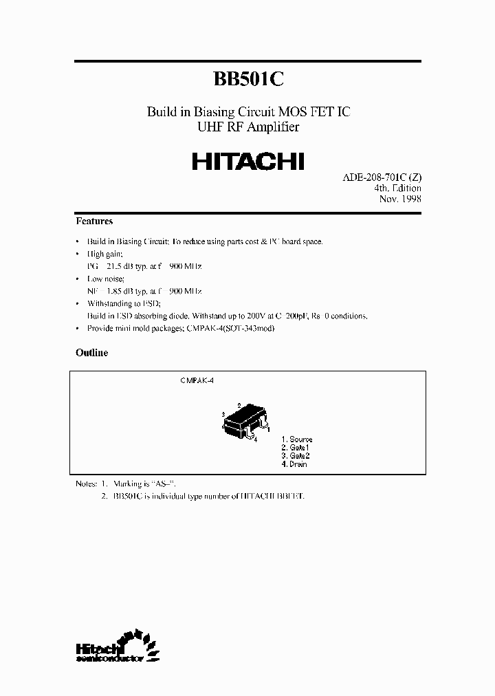 BB501C_294014.PDF Datasheet