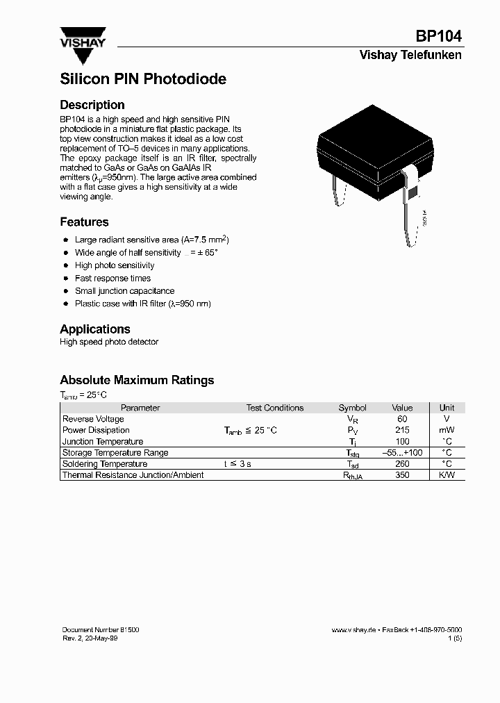 BP104_226223.PDF Datasheet