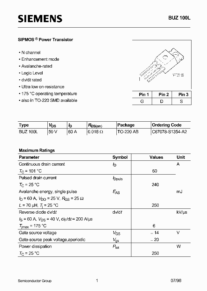 BUZ100L_292493.PDF Datasheet