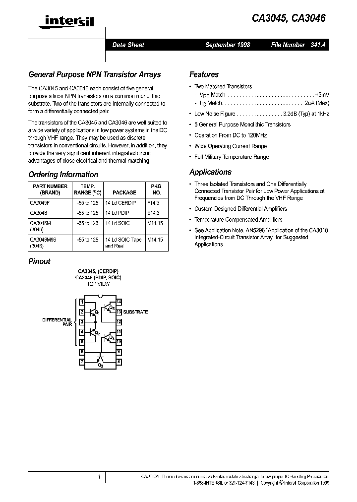 CA3046_23638.PDF Datasheet