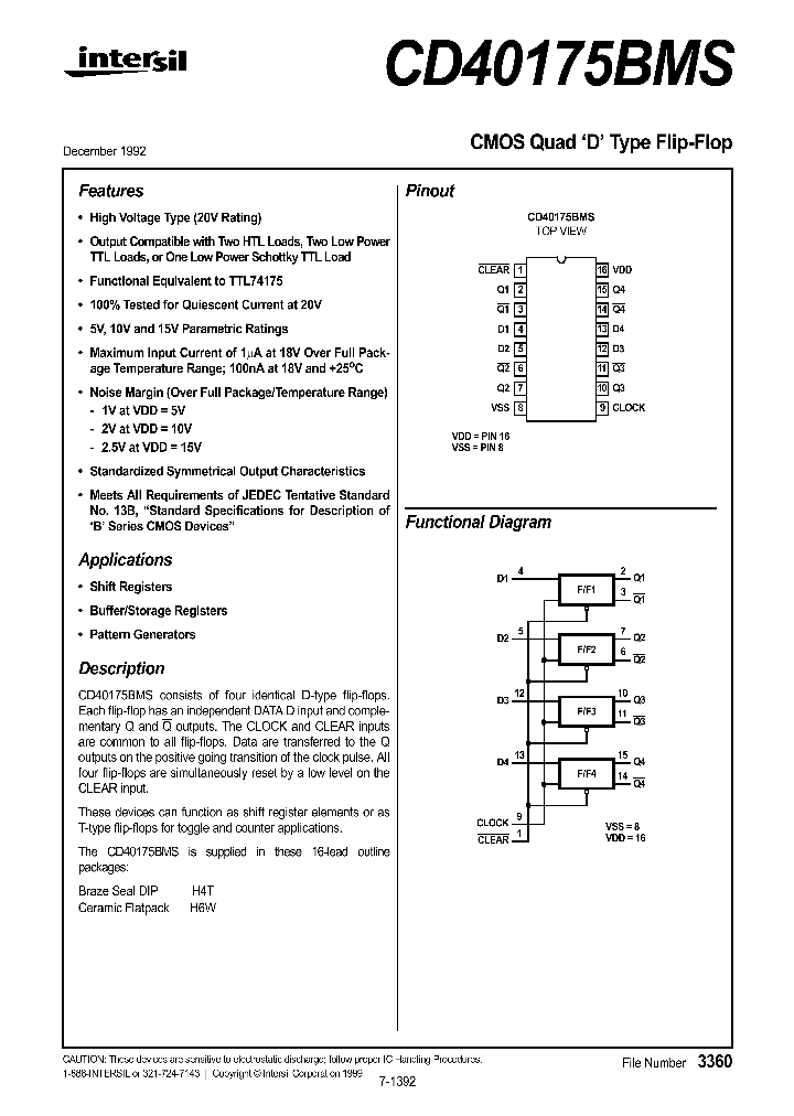 CD40175BMS_104121.PDF Datasheet