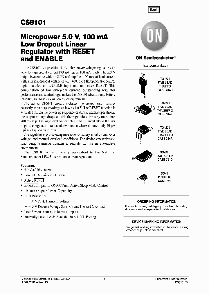 CS8101_298247.PDF Datasheet