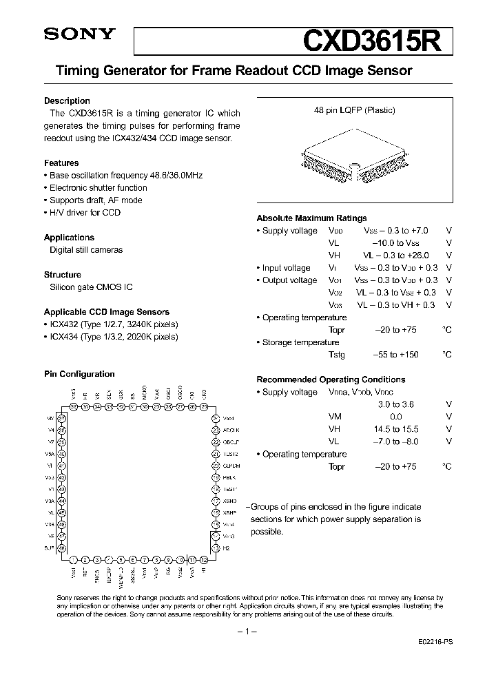 CXD3615R_263443.PDF Datasheet