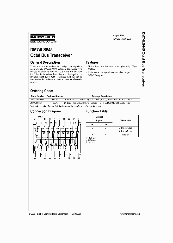 DM74LS645_285733.PDF Datasheet