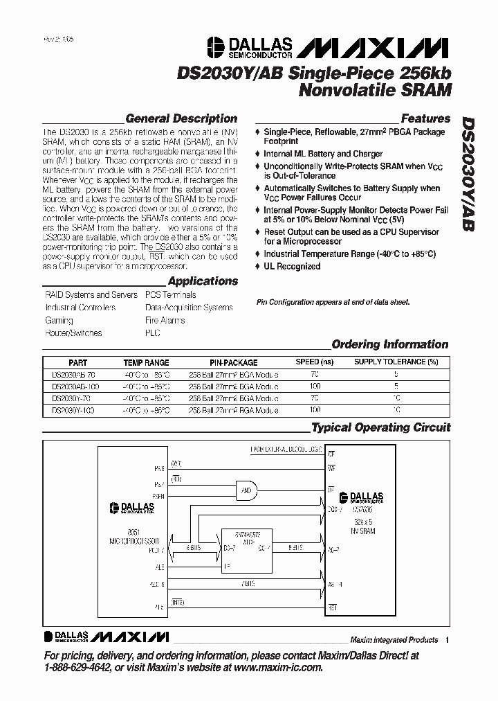 DS2030Y_279011.PDF Datasheet
