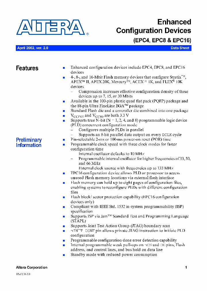 EPC4QC100_194409.PDF Datasheet