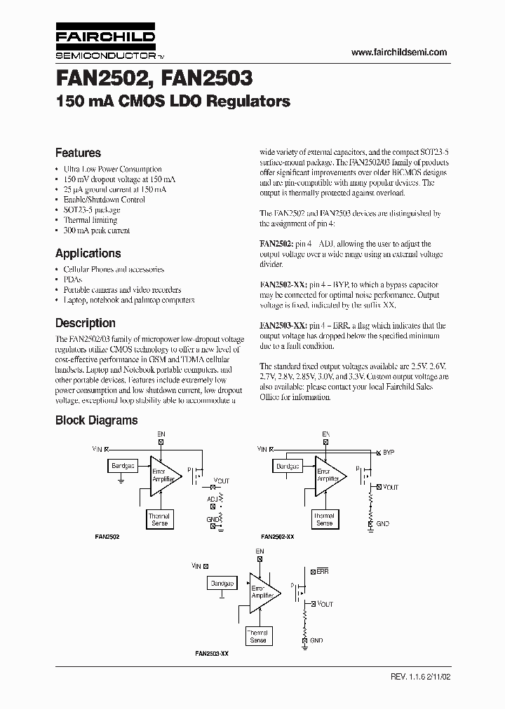 FAN2502_287158.PDF Datasheet