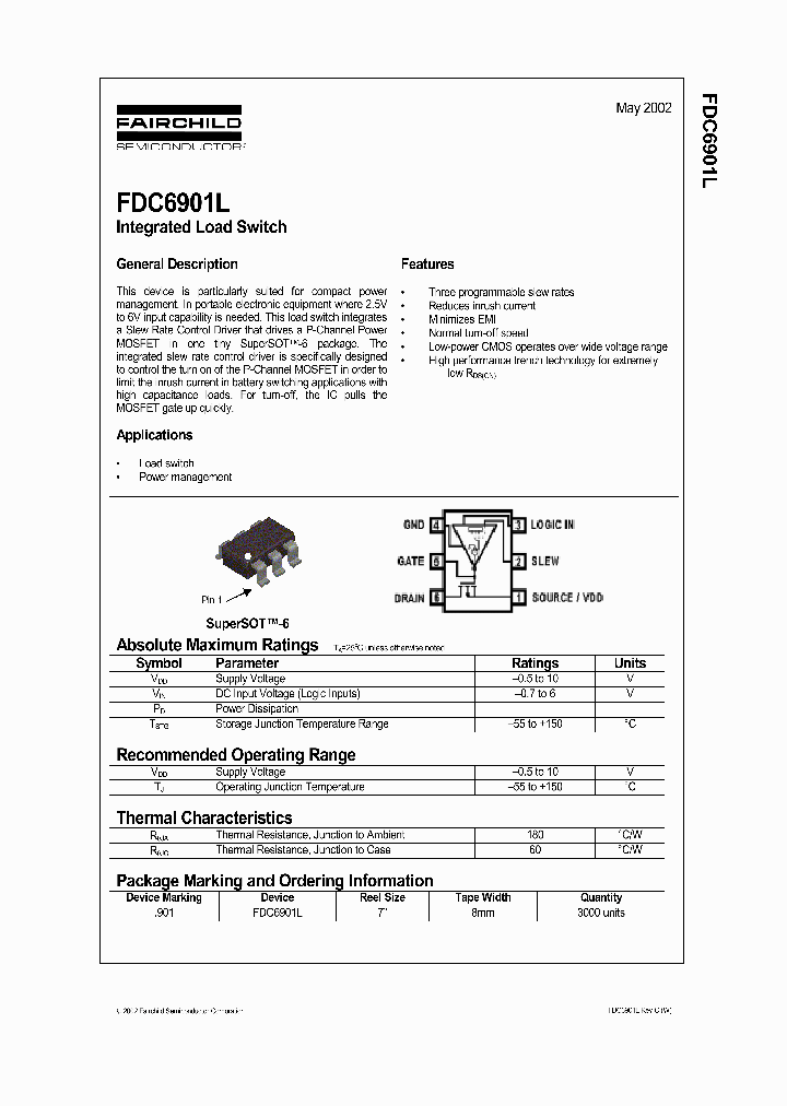 FDC6901L_206792.PDF Datasheet