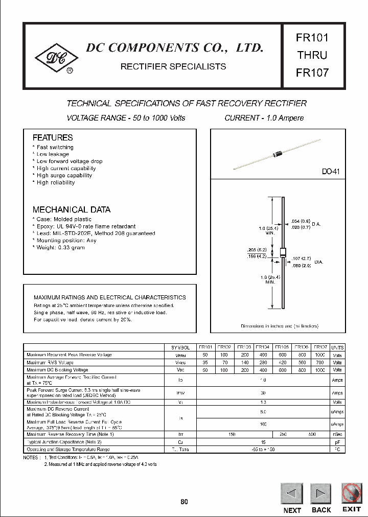 FR107_250968.PDF Datasheet