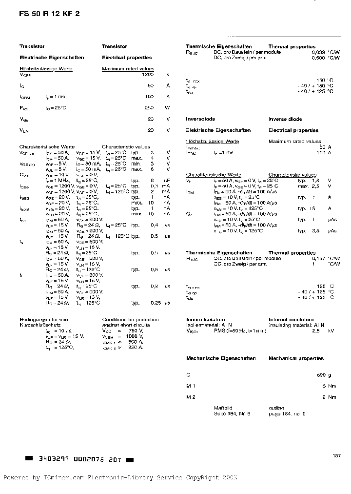 FS50R12KF2_203162.PDF Datasheet