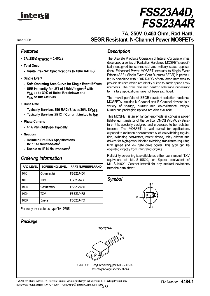 FSS23A4R_278012.PDF Datasheet