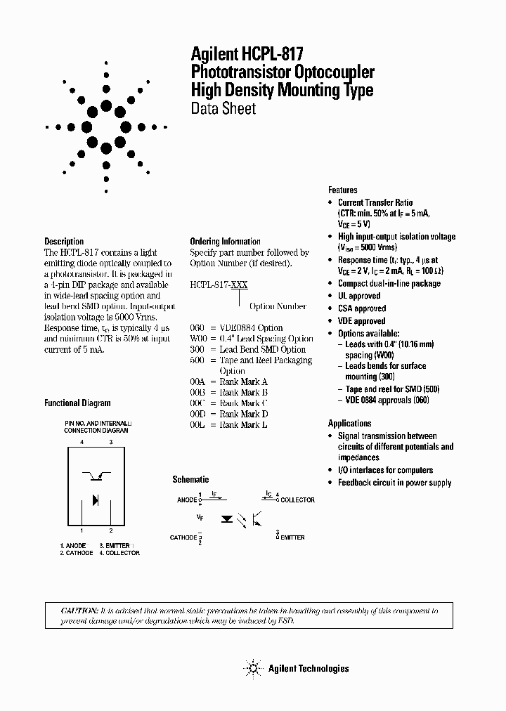 HCPL-817_300667.PDF Datasheet